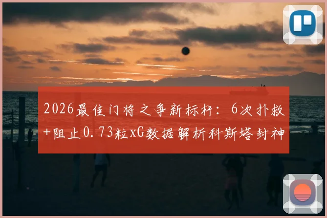 2026最佳门将之争新标杆:6次扑救+阻止0.73粒xG数据解析科斯塔封神之战,解读现代门将价值评估
